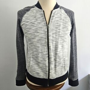 Joe Fresh sz M Bomber jacket Zip up top EUC